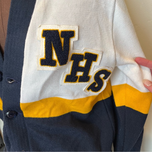Vintage Varsity cardigan made in USA - Picture 6 of 6